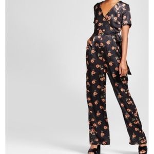 Floral Wide Leg Jumpsuit
